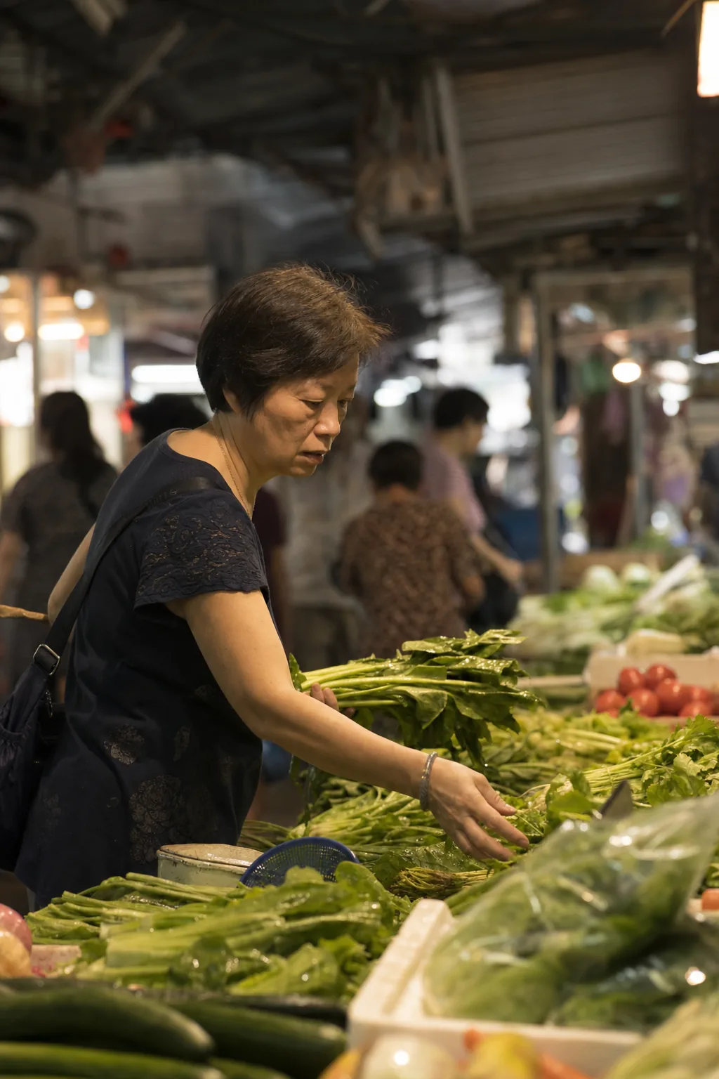 香港街市買餸情境