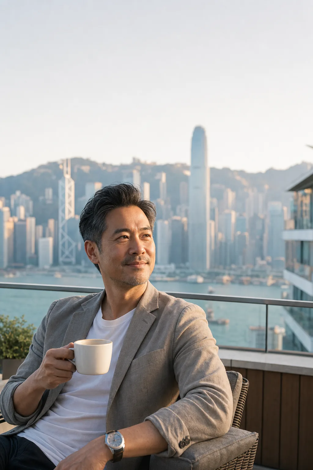 香港中年人享受財務自由的悠閒