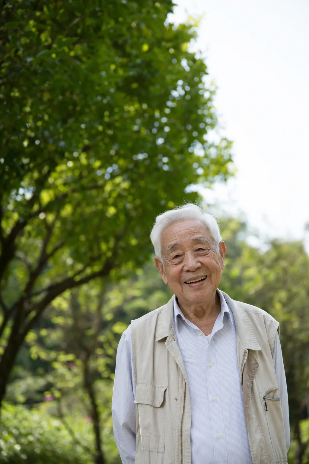 健康長者在陽光公園展現活力