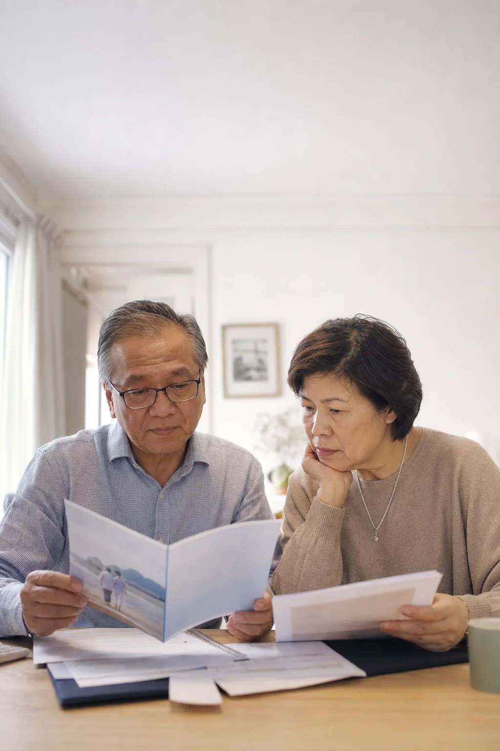 長者夫婦比較年金與保險方案