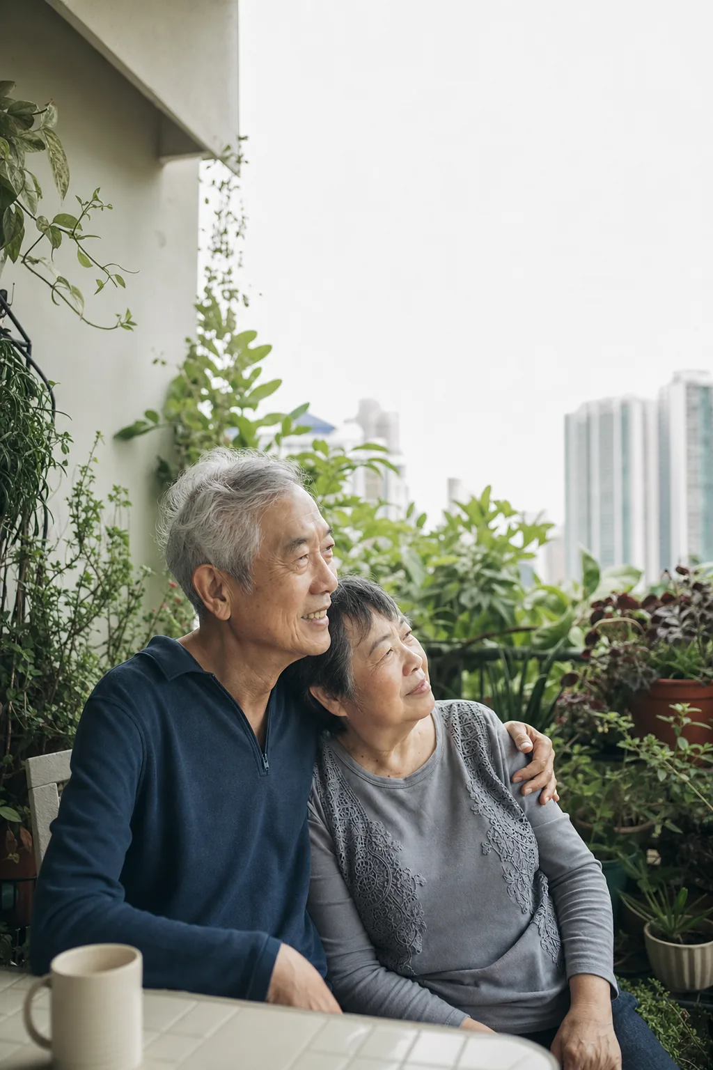 醫療與晚年情境圖