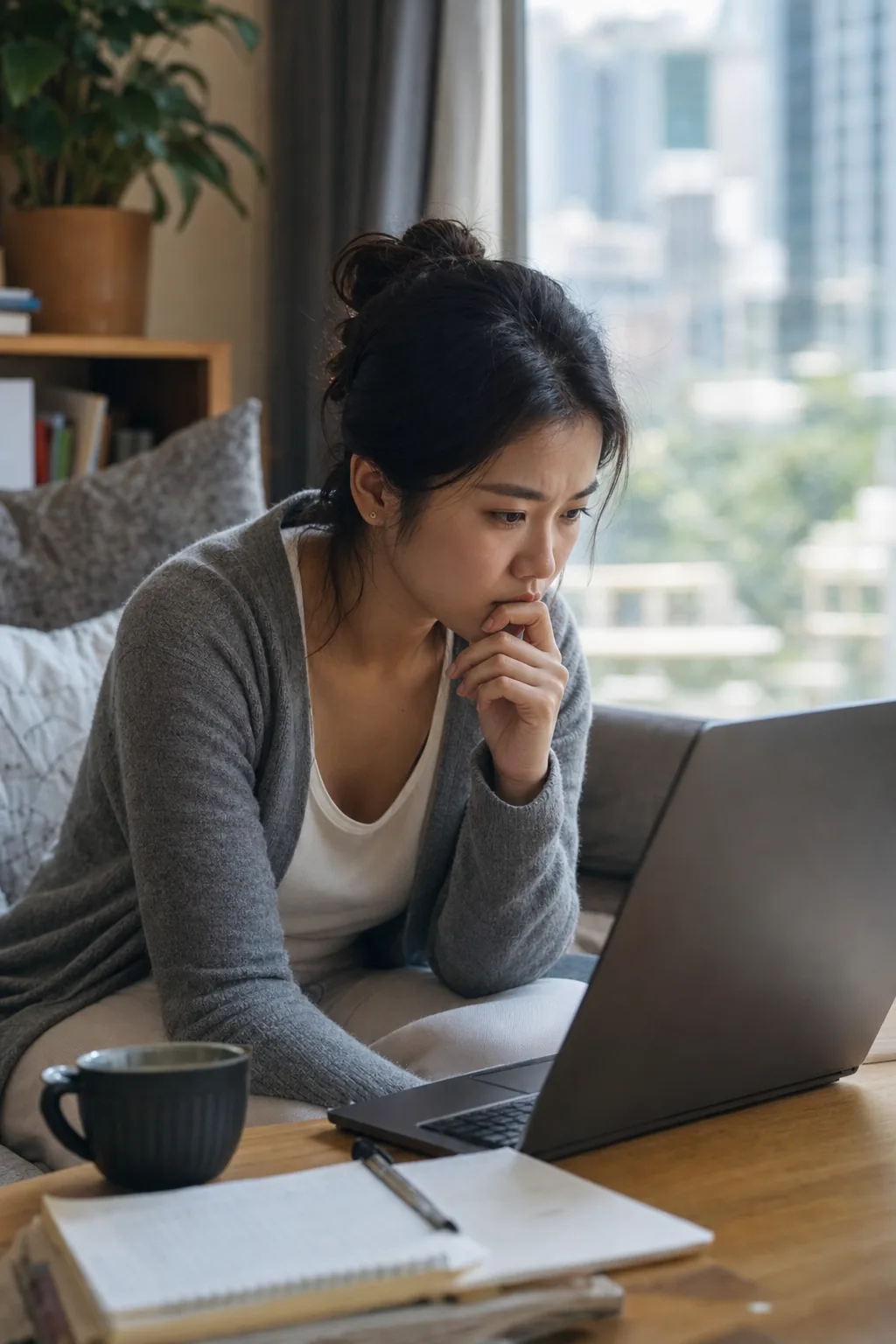 Comparing MPF fund options at home